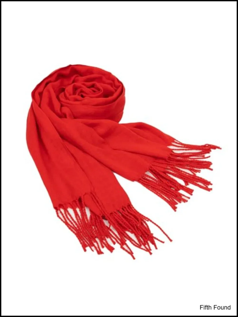 Winter Scarf Acrylic Polyester Fringed Shawl Wrap Warm Cold Weather